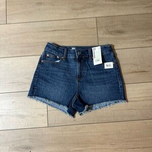 Women's Dark Wash Denim Shorts